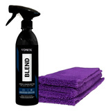 Cera Blend Black Spray Vonixx Carnaúba + Flanela Microfibra 