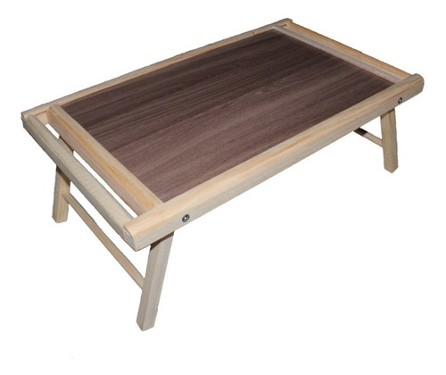 Mesa De Servicio Madera Plegable Desayuno Laptop Cama 