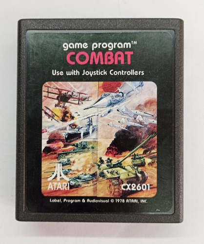 Combat Atari 2600 Cartucho Rtrmx Vj