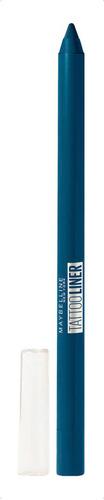 Maybelline Delineador De Ojos Tattoo Liner Studio Lápiz Color 921 Deep Teal Efecto Mate