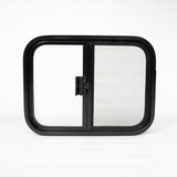 Ventana Corrediza Negra Para Motorhome 100x50cm