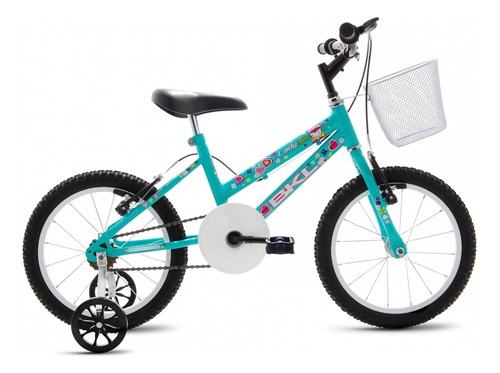 Bicicleta Infantil Aro 16 Lady Girl Feminina Com Cesto