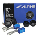 Par De Tweeter Alpine Ddt-s30 Crossover 180 Watts.