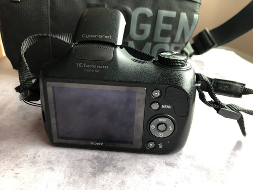 Câmera Sony Cyber-shot Dsc-h100 Kit Completo Com Maleta