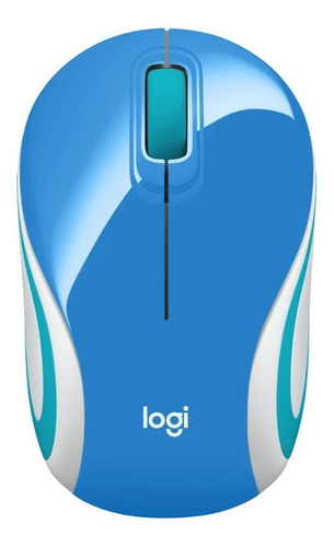 Mouse Inalambrico Logitech M187 Azul / Tecnocenter