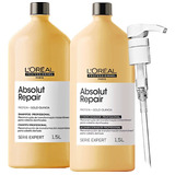 Kit Absolut Repair Loreal ® Shampoo 1500ml + Condicionador