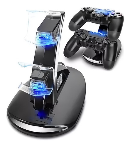 Estación De Carga Dual Joystick Ps4, Cargador Control 03604