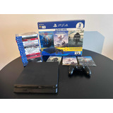 Play Station 4 Slim +20 Juegos