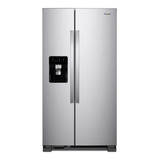 Refrigerador Inverter Auto Defrost Whirlpool Wd2620 Acero Inoxidable Con Freezer 611l 127v
