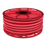 Manguera Neón 50m Luz Rojo Flexible C/ Regulador Marca Jwj