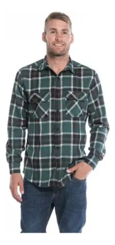 Camisa Rusty Bellville Shirt Cuadros