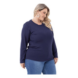 Blusa De Frio Fina Segunda Pele Peluciada Plus Size 503.c2