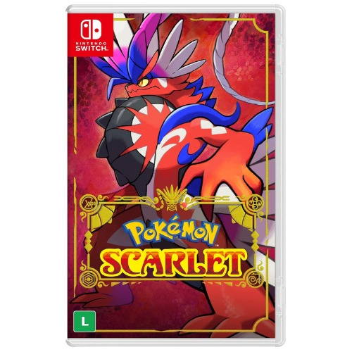 Pokémon Scarlet (mídia Física) - Nintendo Switch