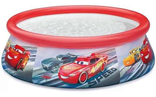 Piscina Inflável Infantil Carros Disney 880l - Intex