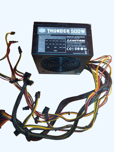 Fuente De Poder  Cooler Master Thunder    500 Watt 