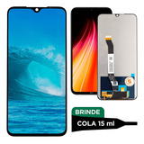Tela Display Touch Oled Compatível Xiaomi Redmi Note 8 +cola