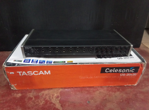 Interfaz De Audio Tascam Celesonic Us-20x20 100v/240v 3 En 1