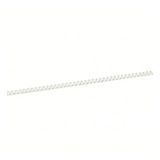 Cadena Grumeta Fina 0.8mm Plata 925 40 45 50 Cm