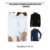 Polera Termica De Niños Unisex, Frizadas, Super Abrigadas!