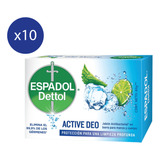 Pack Jabón En Barra Espadol Active Deo 80 Gr