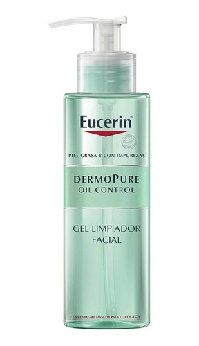 Eucerin Gel Limpiador Facial Dermopure 200 Ml