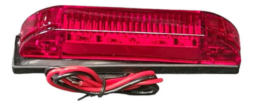 Foco Lateral Led Rojo 12 Y 24 Volts