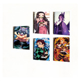 Agenda Demon Slayer + Sticker + Imanes + Llavero + Sorpresa