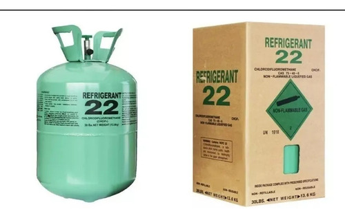 Gas Refrigerante R22 X13.6kg Puro No Reemplazo Garrafa Ofer 