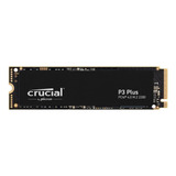 Ssd Gamer Crucial P3 Plus 500gb Nvme M.2 2280 4,700mb/s