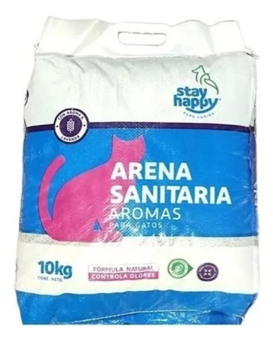 Pack Arena Sanitaria Lavanda Para Gatos 10kg.