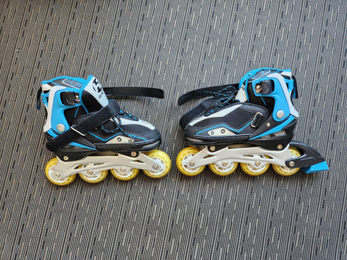 Patin En Linea Hondar Roller Talla Ajustable 33 Al 36. 2usos