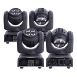 Kit 2 Moving Led Double Face 2in1 Beam 12w + Wash 48w Dj