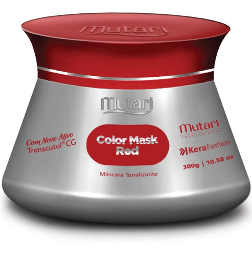 Máscara Matizador Colormask Vermelha Red Mutari