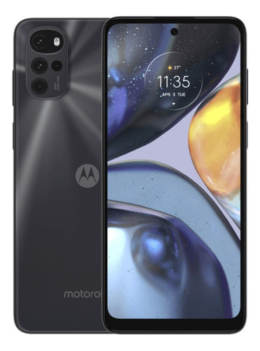 Celular Motorola Moto G22 128gb + Ram 4 Gb Negro Excelente