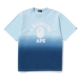 Playera Bape College Gradation Relaxed Fit Tee Original Hype