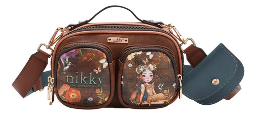 Crossbody Exclusiva Amor De Fantasia Nikky By Nicole Lee S24