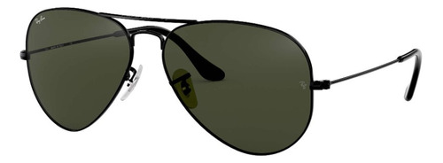 Ray Ban Aviator Negro Verde Oscuro W3235  Small