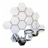 Kit 10 Espejos Hexagonales 