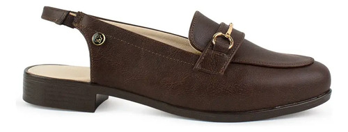 Zapato Para Mujer Tipo Flats Destalonado Herraje Moda