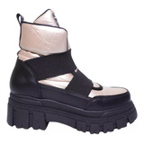 Bota Mujer Pre Ski Semi Impermeables Katebuba Con Plataforma