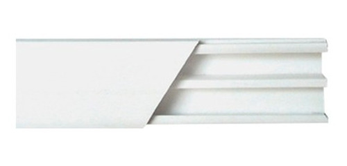 Canaleta Blanca Con Division 20x10mm 2.5m Thorsman Tmk1020