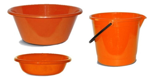 Juego Grande De Limpieza Colombraro (112+164+149) Colombraro Color Naranja