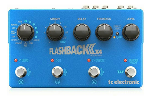 Tc Electronic Vatcefshbk2x4d Pedal Para Guitarra, Flashback