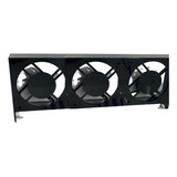 Suporte Micro Ventilador Cooler Triplo Aquario Marinho 80mm