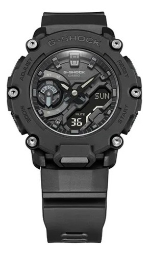 Relógio Casio G-shock Carbon Core Guard Cor Da Correia Preto