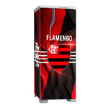 Adesivo Geladeira Envelopamento Total Time Flamengo