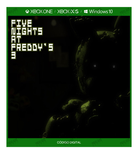 Five Nights At Freddy's 3 Xb1/xbs X|s/pc - Código 25 Dígitos
