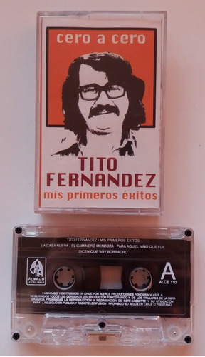 Cassette - Tito Fernandez - Cero A Cero Mis Primeros Exitos