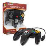 Control Para Nintendo 64 N64 Negro Cirka M05786