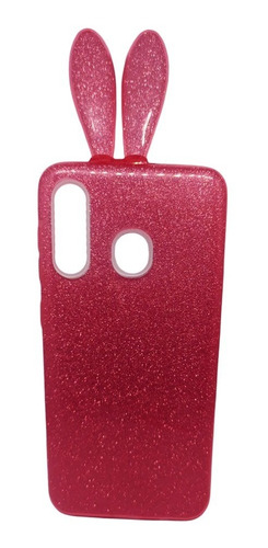 Carcasa Gel Brillo Orejas Compatible Con Samsung A20 / A30